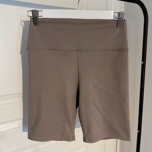 Garage Taupe Biker Shorts